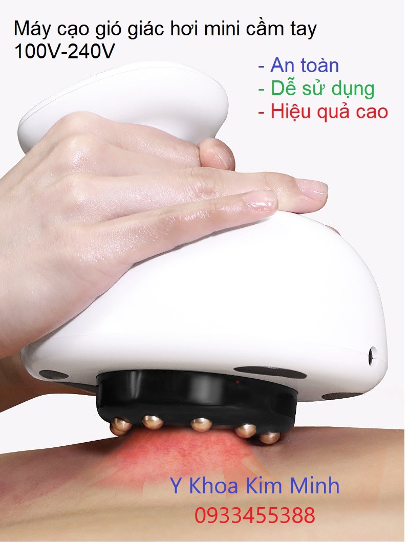 Máy cạo gió giác hơi mini 100V-240V bán ở Y Khoa Kim Minh
