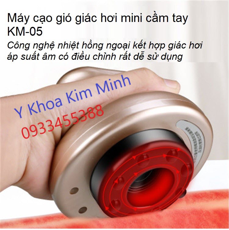 Máy cạo gió kết hợp giác hơi sử dụng tại nhà KM-05