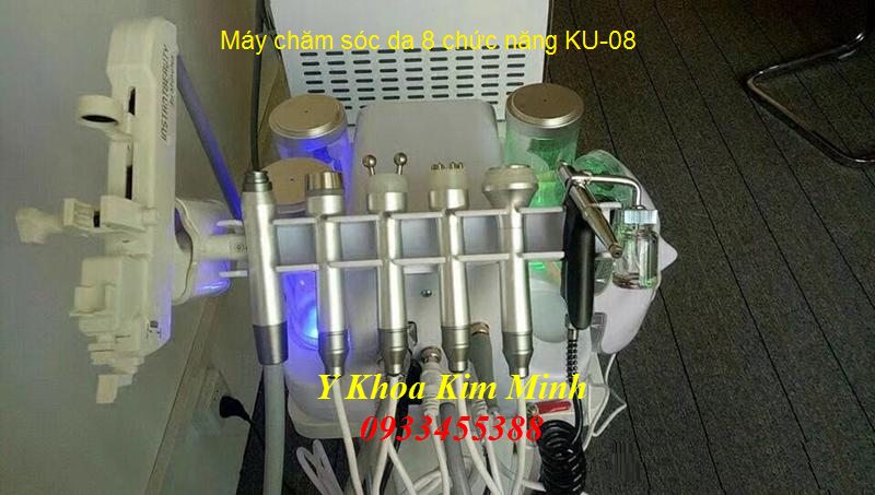 Máy chăm sóc da cao cấp 8 chức năng KU-08 bán tại Y khoa Kim Minh 0933455388