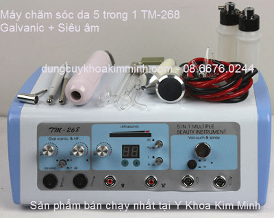Máy chăm sóc da có chức năng galvanic chạy điện TM-268 - Y khoa Kim Minh