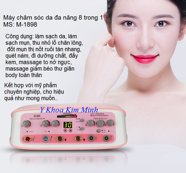 Máy chăm sóc da mặt đa năng 8 trong 1 bán tại TP Hồ Chí Minh - Y Khoa Kim Minh
