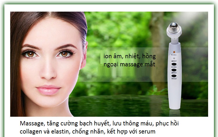 Máy điều trị quầng thâm vùng mắt bằng ion điện KJM-024