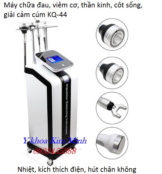 Thiết bị vật lý trị liệu chuyên cạo gió, giải cảm, chữa đau viêm cơ thần kinh cột sống - Y khoa Kim Minh Máy chữa đau, viêm cơ, thần kinh, cột sống, giải cảm, cạo gió KQ-44 - Y Khoa Kim Minh
