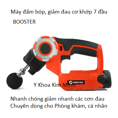 Máy đấm bóp giảm đau cơ khớp, thần kinh toạ Booster - Y khoa Kim Minh