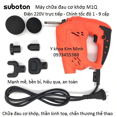 Máy đấm bóp massage giảm đau, giảm béo body Suboton M1Q 7 đầu - Y khoa Kim Minh Máy đấm bóp massage Suboton 6 đầu - Y khoa Kim minh