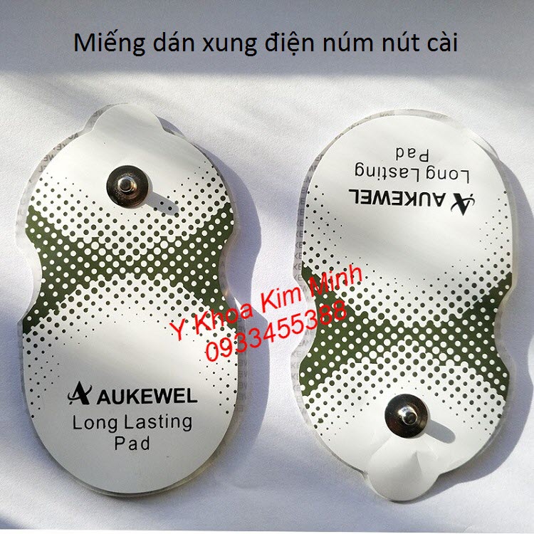 Miếng dán xung điện Aukewel màu đen chính hãng