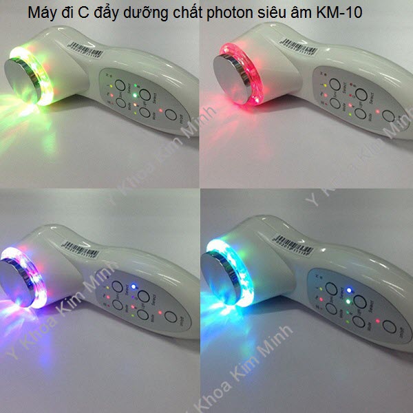 M&aacute;y đi C chạy dưỡng chất serum điều trị chăm s&oacute;c da mini KM-10 Y Khoa Kim Minh