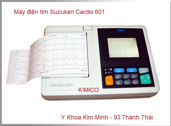 Máy điện tim 6 cần Cardio 601 hãng Suzuken