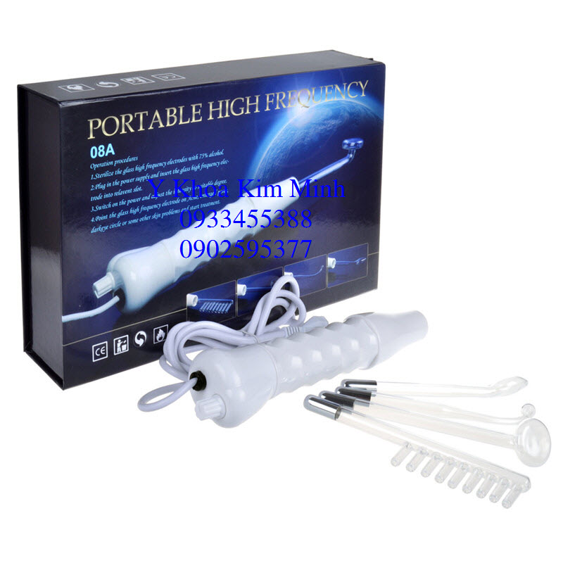 May dien tim cam tay 08A tri mun dieu tri tre hoa da Y Khoa Kim Minh