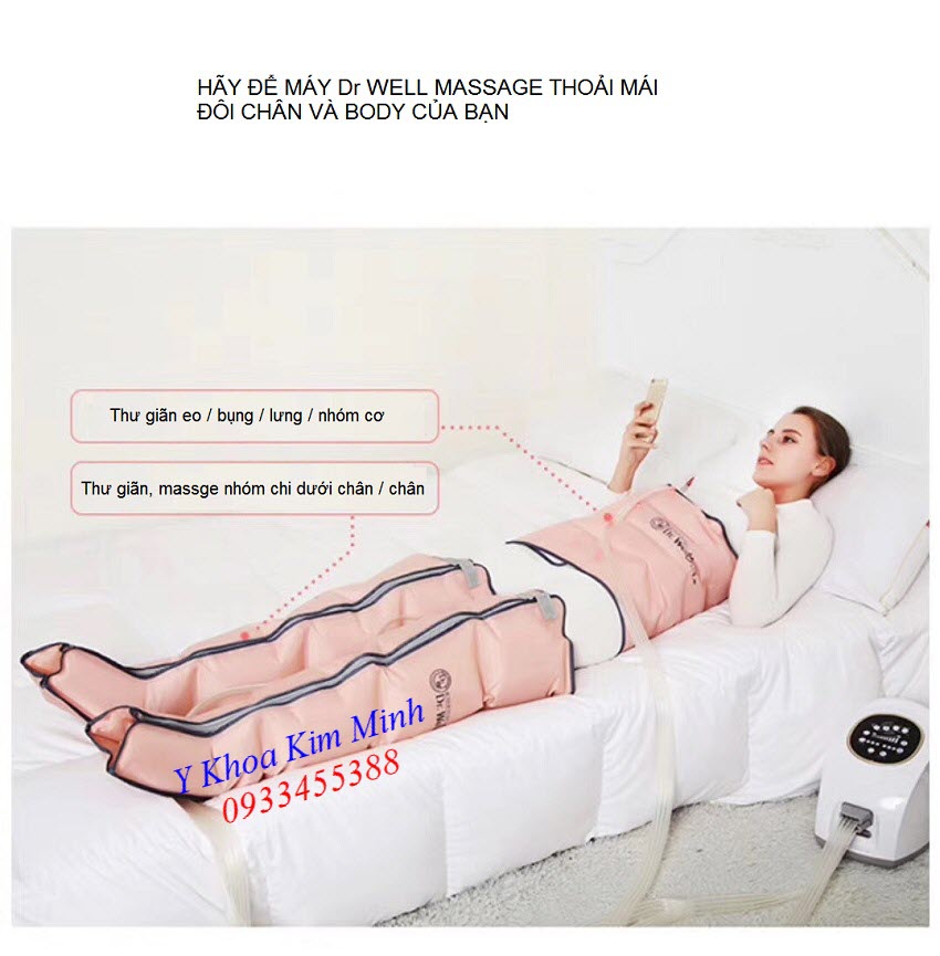 May dieu tri benh gian tinh mach chan Dr Well Han Quoc - Y khoa Kim Minh 0933455388