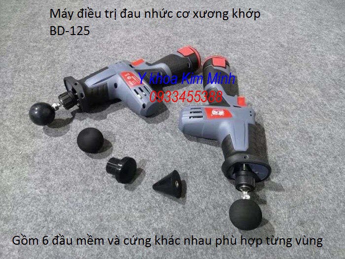 Máy điều trị giảm dau cơ xương khớp 6 đầu BD-125 dùng cho ngành vật lý trị liệu - Y Khoa Kim Minh