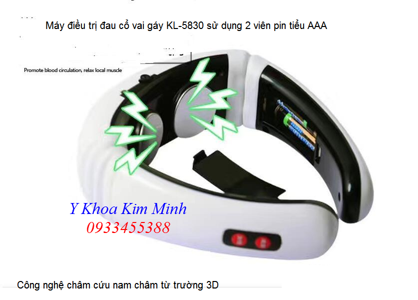 Máy điều trị đau cổ vai gáy KL-5830 - Y Khoa Kim Minh 0933455388