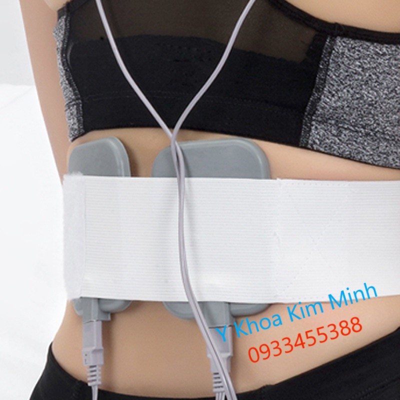 Sử dụng tấm dán điện cực nóng 7.5cm x 11cm để điều trị thoái hóa cột sống lưng