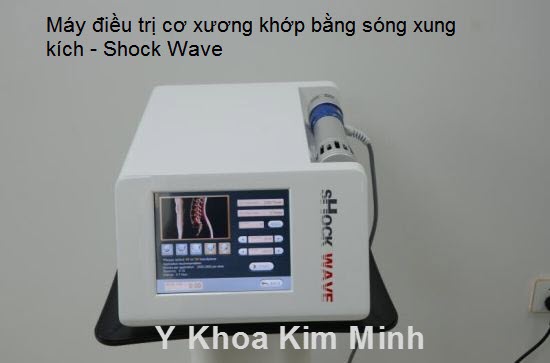 Hình ảnh máy điều trị giảm đau cơ xương khớp Shock Wave - Y khoa Kim Minh May dieu tri giam dau co xuong khop bang song xung kich Shock Wave - Y khoa Kim Minh