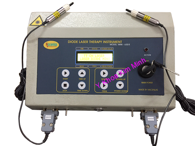 Thiet bị điều trị laser nội mạch 630 Viet Nam Y Khoa Kim Minh