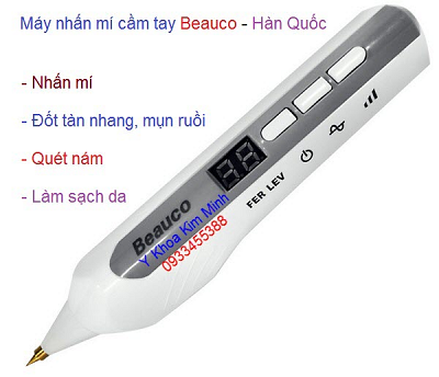 May dieu tri nam xoa tan nhang mut thit mun cam mini cam tay Han Quoc beauco Han Quoc Y khoa Kim Minh ban tai tp hochiminh