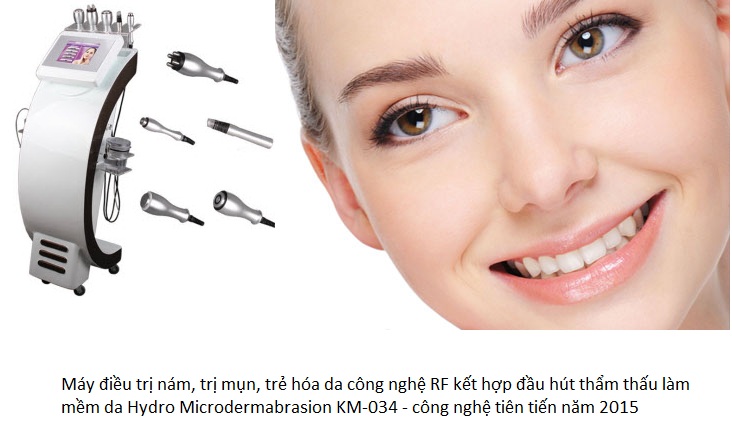 Máy tái tạo da sinh học trẻ hóa da công nghệ RF Hydro Microdermabrasion