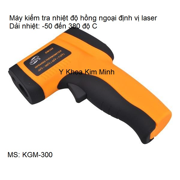 Máy kiểm tra đo nhiệt độ hồng ngoại -50℃ - 380℃ nhập khẩu Y Khoa Kim Minh