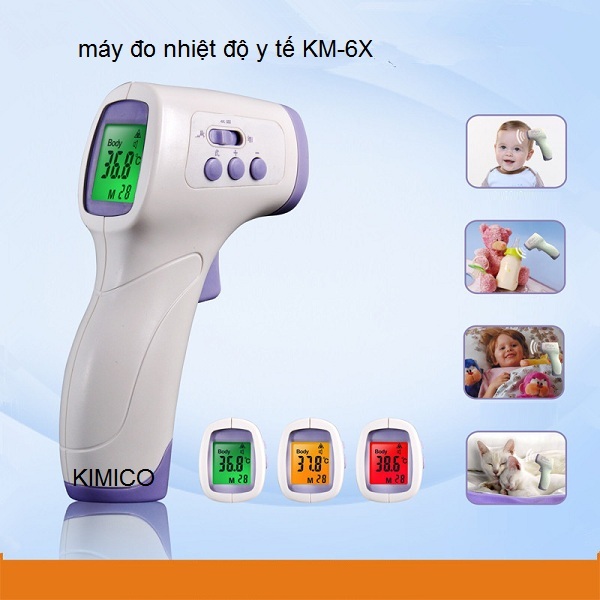 Máy đo thân nhiệt hồng ngoại KM-6X Y Khoa Kim Minh