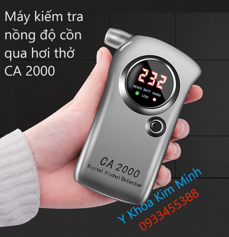 Máy kiểm tra nồng độ cồn trong hơi thở CA 2000 bán ở Y Khoa Kim Minh