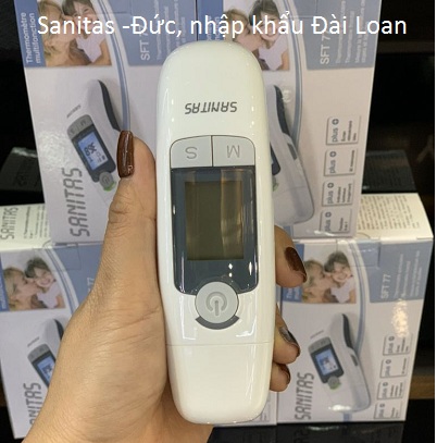 Máy đo thân nhiệt Sanitas của Đức, sản xuất tại Đài Loan SFT  77 - Y Khoa Kim Minh