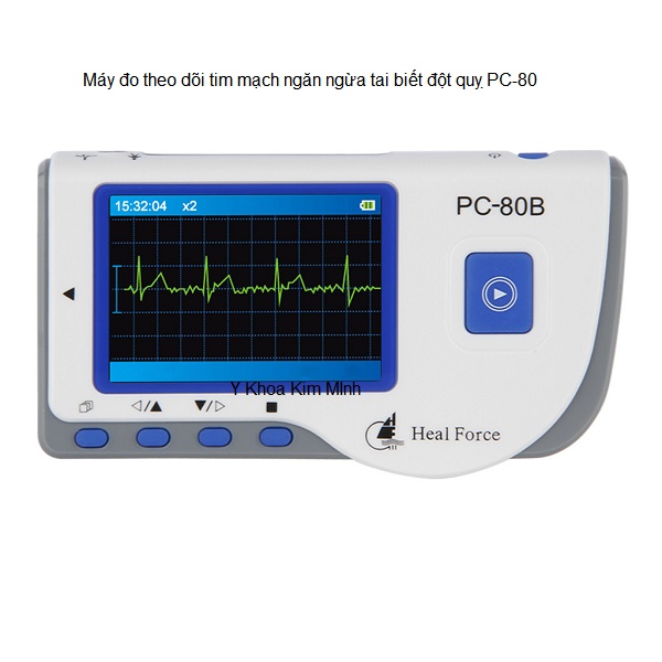 May do theo doi huyet ap tim mach cam tay PC-80 Y Khoa Kim Minh