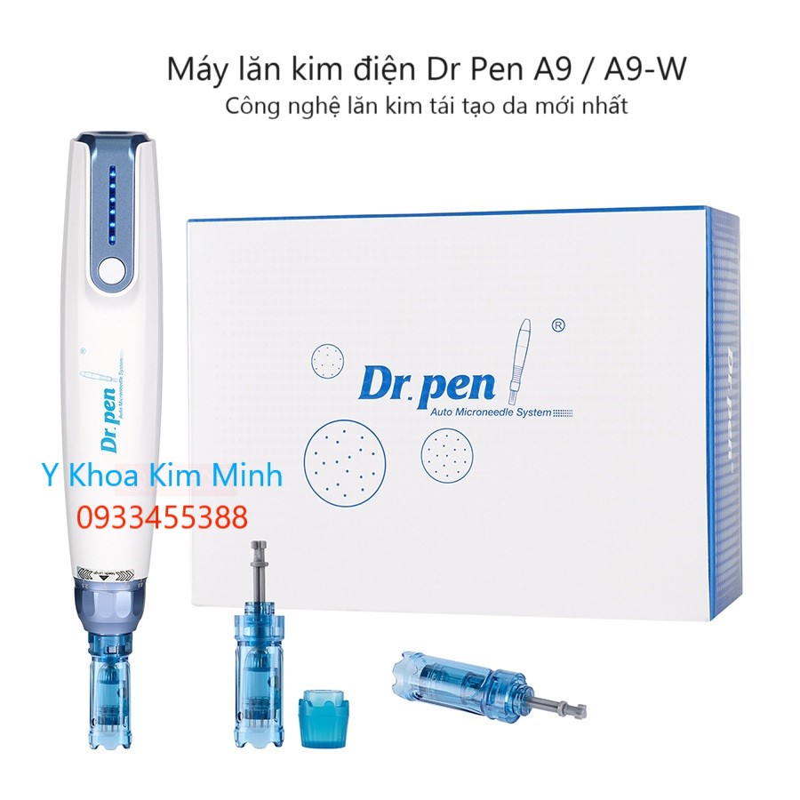 Máy lăn kim Dr Pen mới nhất, Dr Pen A9 Electric Microneedle