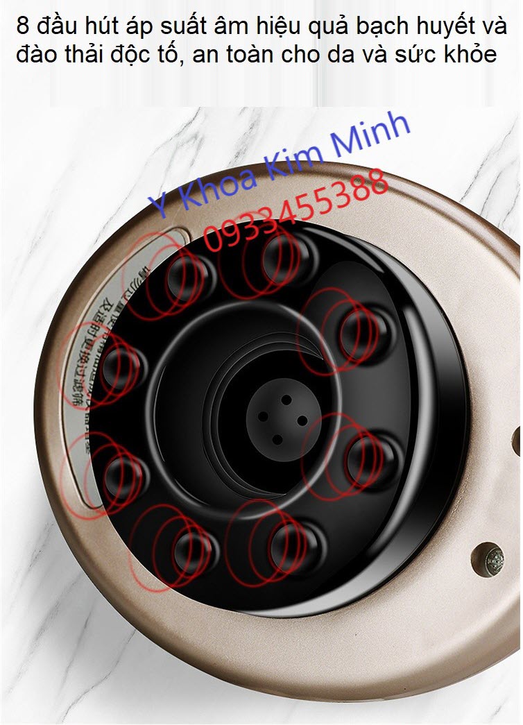 Máy giác hơi bằng điện mini cầm tay KM-05