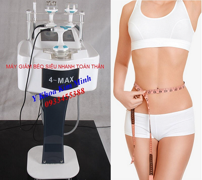 Máy giảm béo siêu nhanh công nghệ mới nhất 4 Max - Y khoa Kim Minh