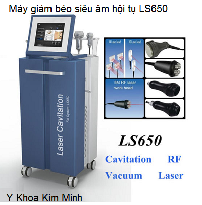 Dùng slimming double hot gel voi may giam beo sieu am hoi tu LS650 - Y Khoa Kim Minh 0933455388