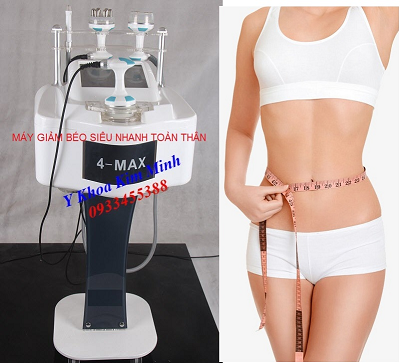 Máy giảm béo siêu nhanh thon gọn body 4-Max - Y khoa Kim Minh