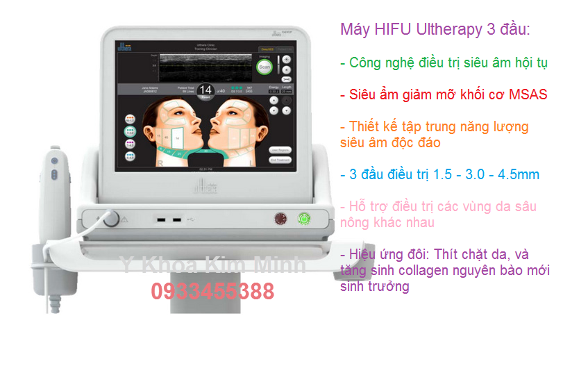 May Hifu 3 dau dieu tri chat luong cao ban tai Y khoa Kim Minh - 0933455388