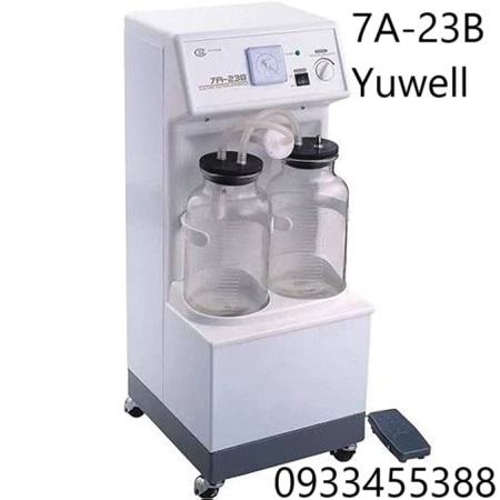 Máy hút dịch 2 bình 7A-23B Yuwell bán ở Tp.HCM