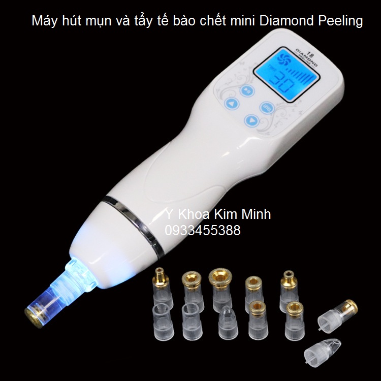 May hut mun va tay te bao da chet mini diamond peeling dermabrasion 0933455388 kim minh