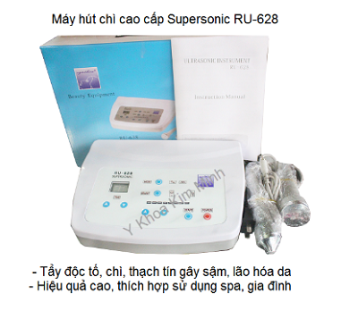 Máy hút thải độc chì Supersonic RU-628 - bán tại Y khoa Kim Minh 0933455388