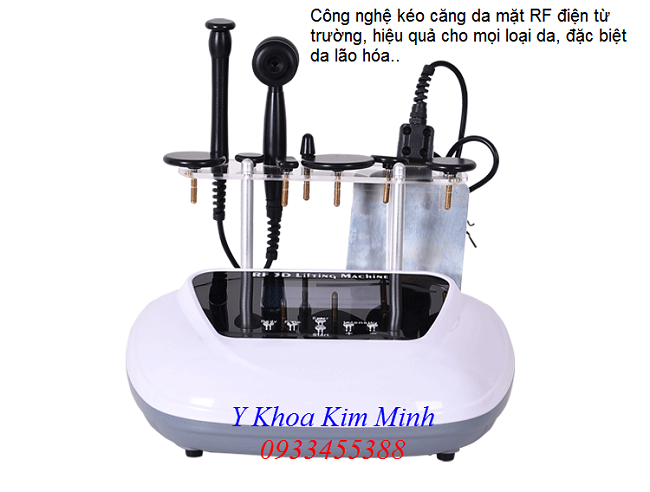 Kéo căng da mặt bằng công nghệ máy RF điện từ trường FX-06 - Y Khoa Kim Minh