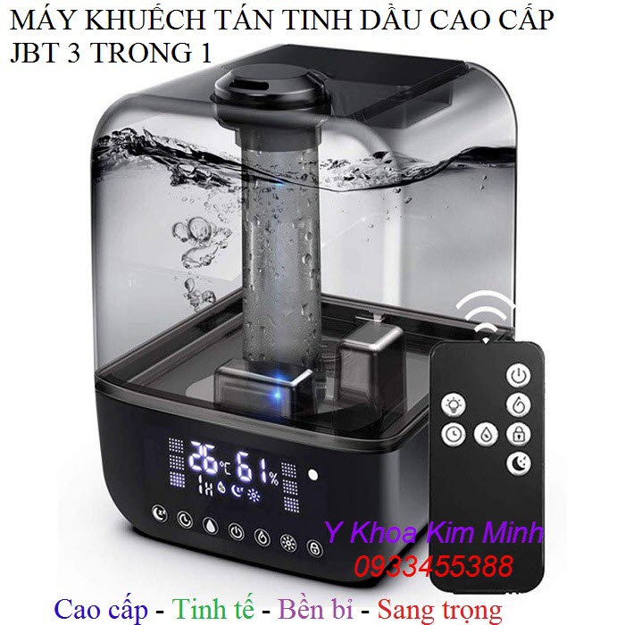Máy xông khuếch tán tinh dầu xông phòng cao cấp 3 trong 1 JBT - Y Khoa Kim Minh