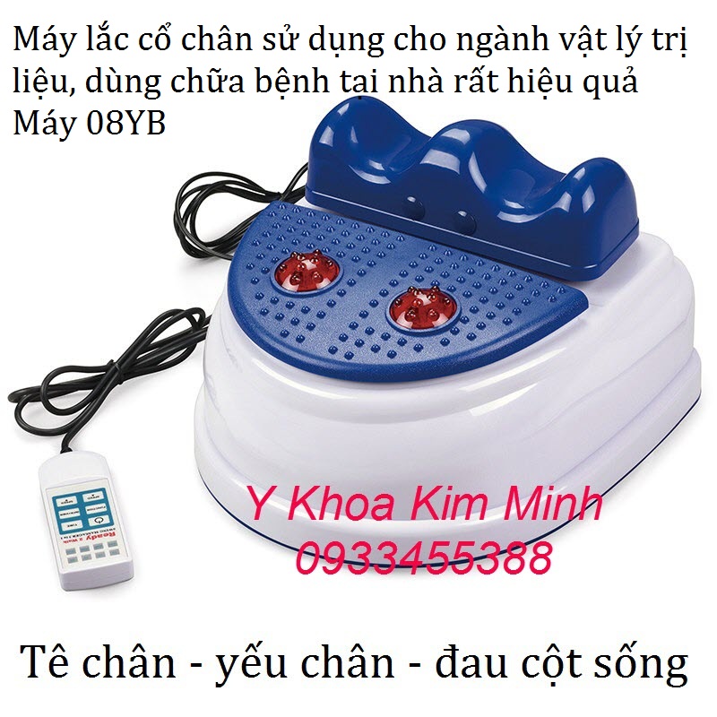 Máy lắc chân chữa bệnh đau cột sống, thần kinh toa, đau khớp cổ chân khớp gối