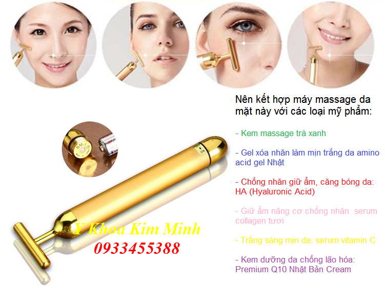 May lam dep da mat massage rung 24K ban tai tp hochiminh - Y khoa Kim Minh 0933455388
