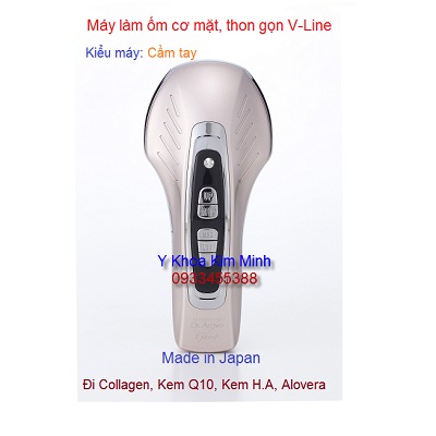 Máy làm ốm mặt Dr Arrivo Nhật Bản - Y Khoa Kim Minh Máy làm ốm mặt, trẻ hoá da, nâng cơ Nhật Bản dùng chạy kem Ultra RF - Y Khoa Kim Minh