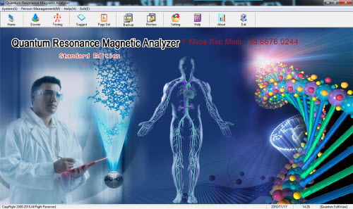 M&aacute;y kiểm tra ph&acirc;n t&iacute;ch sức khỏe sinh học cơ thể