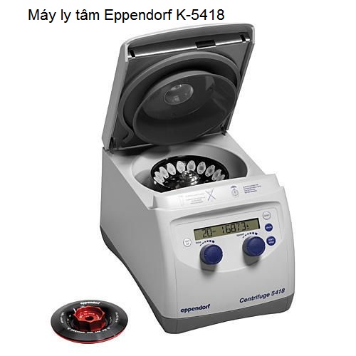 May li tam lanh Eppendorf 5418 Y Khoa Kim Minh nhap khau cung cap gia si