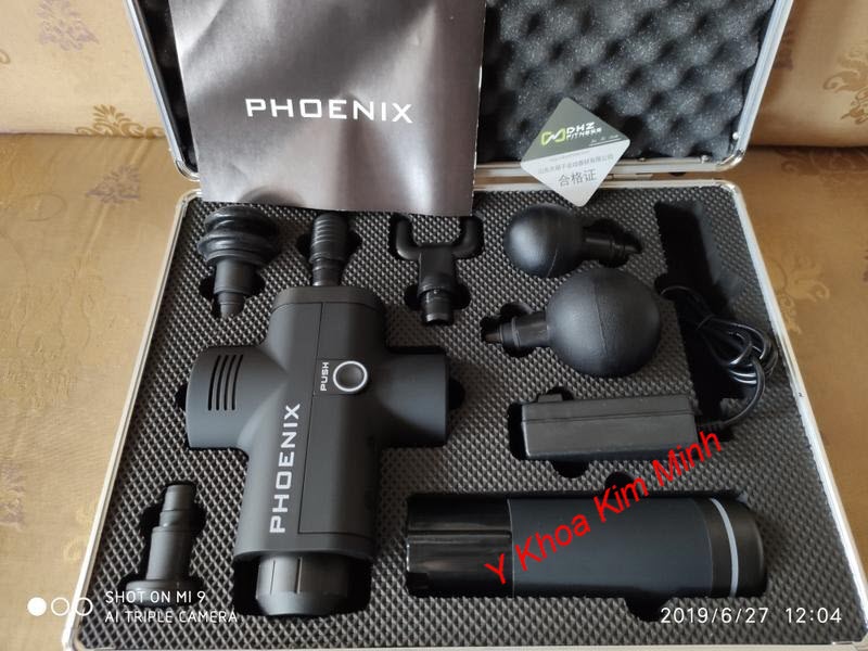Máy massage điều trị giảm đau 9 đầu Phoenix A1 - Y khoa Kim Minh