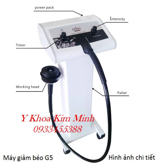 Máy masage rung giảm béo G5 chuyên dùng cho spa thẩm mỹ viện - Y Khoa Kim Minh