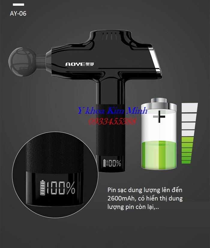 Máy massage điều trị giảm đau cơ xương khớp đa năng AY-26 - Y khoa Kim Minh