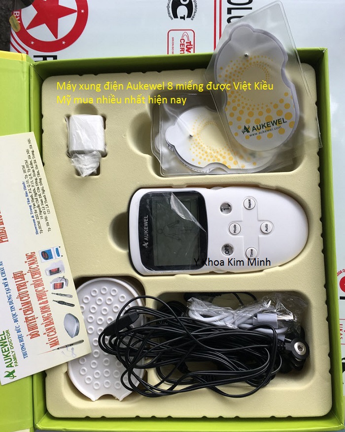 Dia chi ban may vat ly tri lieu 8 mieng dan Aukewel Family Dr Phone AK-D1 Y khoa Kim Minh