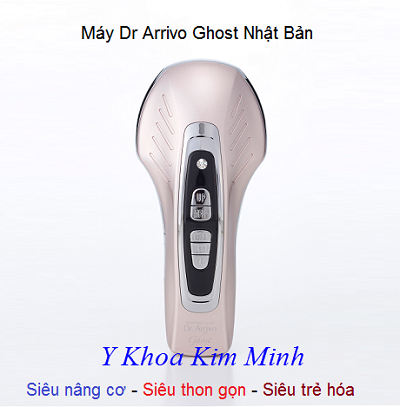 Máy nâng cơ, xóa nhăn, tạo Vline thon gọn cơ mặt Dr Arrivo Ghost Nhật Bản - Y khoa Kim Minh