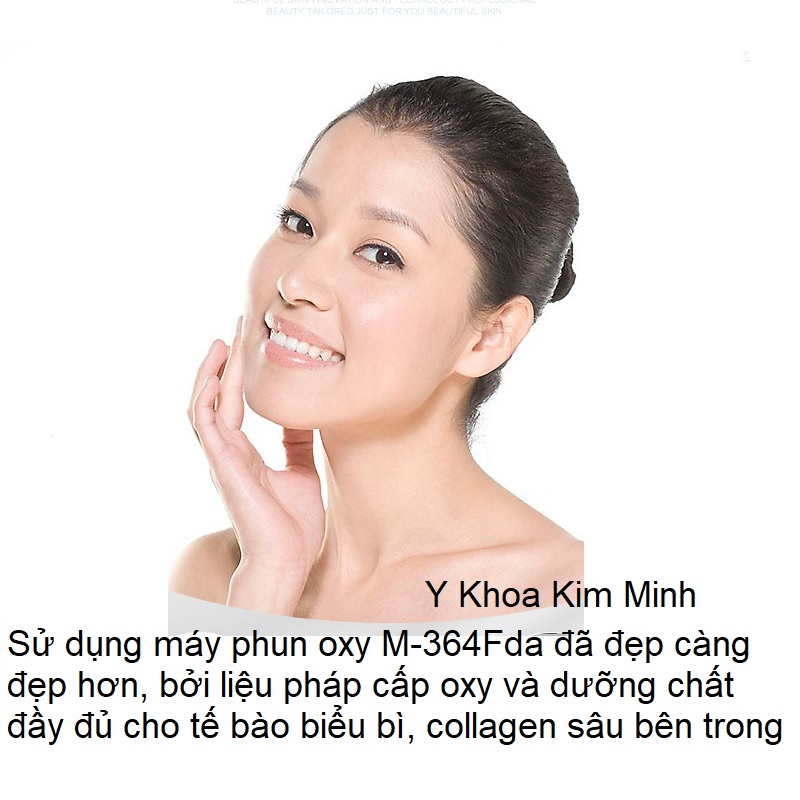 Máy phun oxy M-364F chạy dưỡng chất chăm sóc da