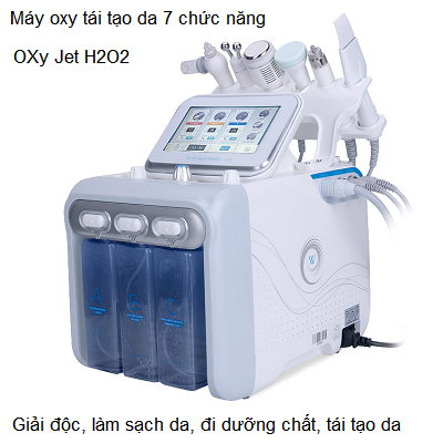 Máy oxy jet tái tạo da 7 chức năng H2O2 - Y khoa Kim Minh