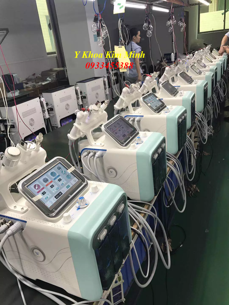 Dòng máy oxy jet chăm sóc da chuyên sâu nhập khẩu Kim Minh May cham soc da Oxy jet dieu tri da chuyen sau hieu qua cao - Y khoa Kim Minh